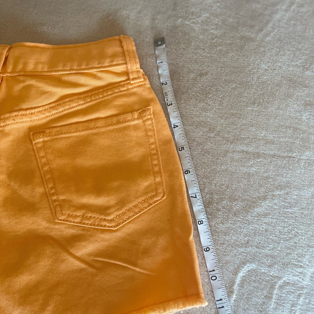 Old Navy High Rise Girls Denim Shorts - Size 8 - Picture 8 of 9